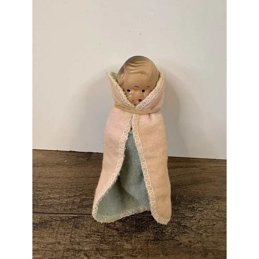 Vintage Composition Doll 3.5